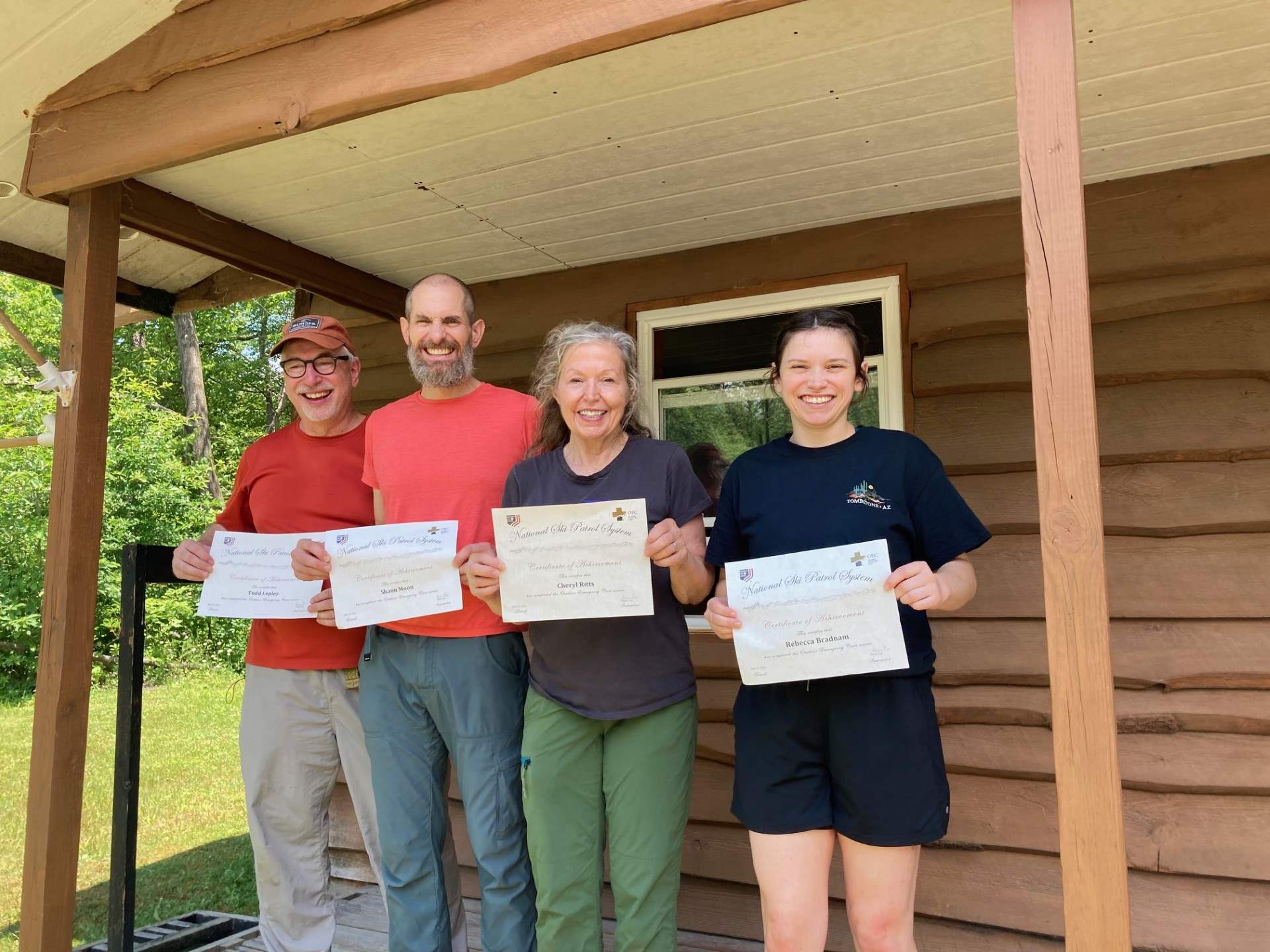 Todd, Shaun, Cheryl and Rebecca
