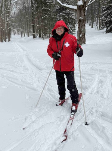 Fresh tracks in the North Woods