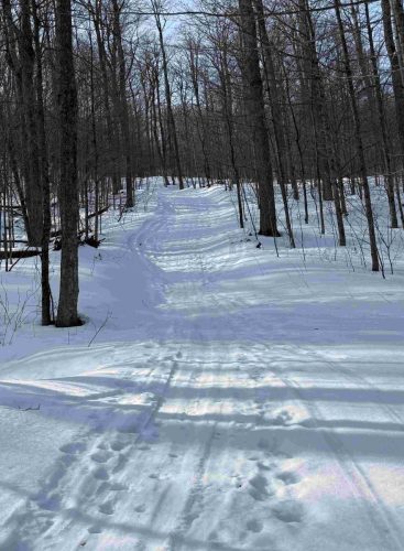 Just enough snow